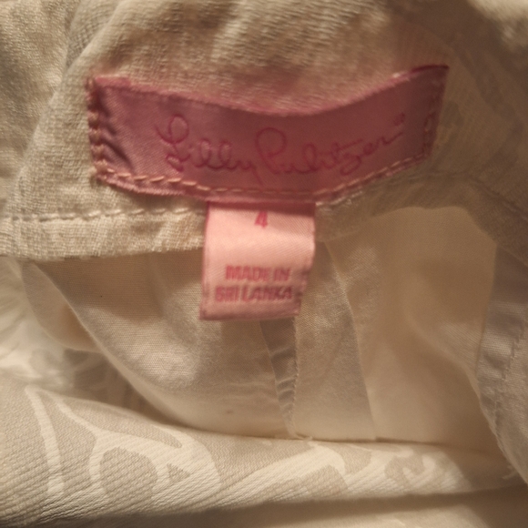 Lilly Pulitzer white/white size 4 - Picture 6 of 14